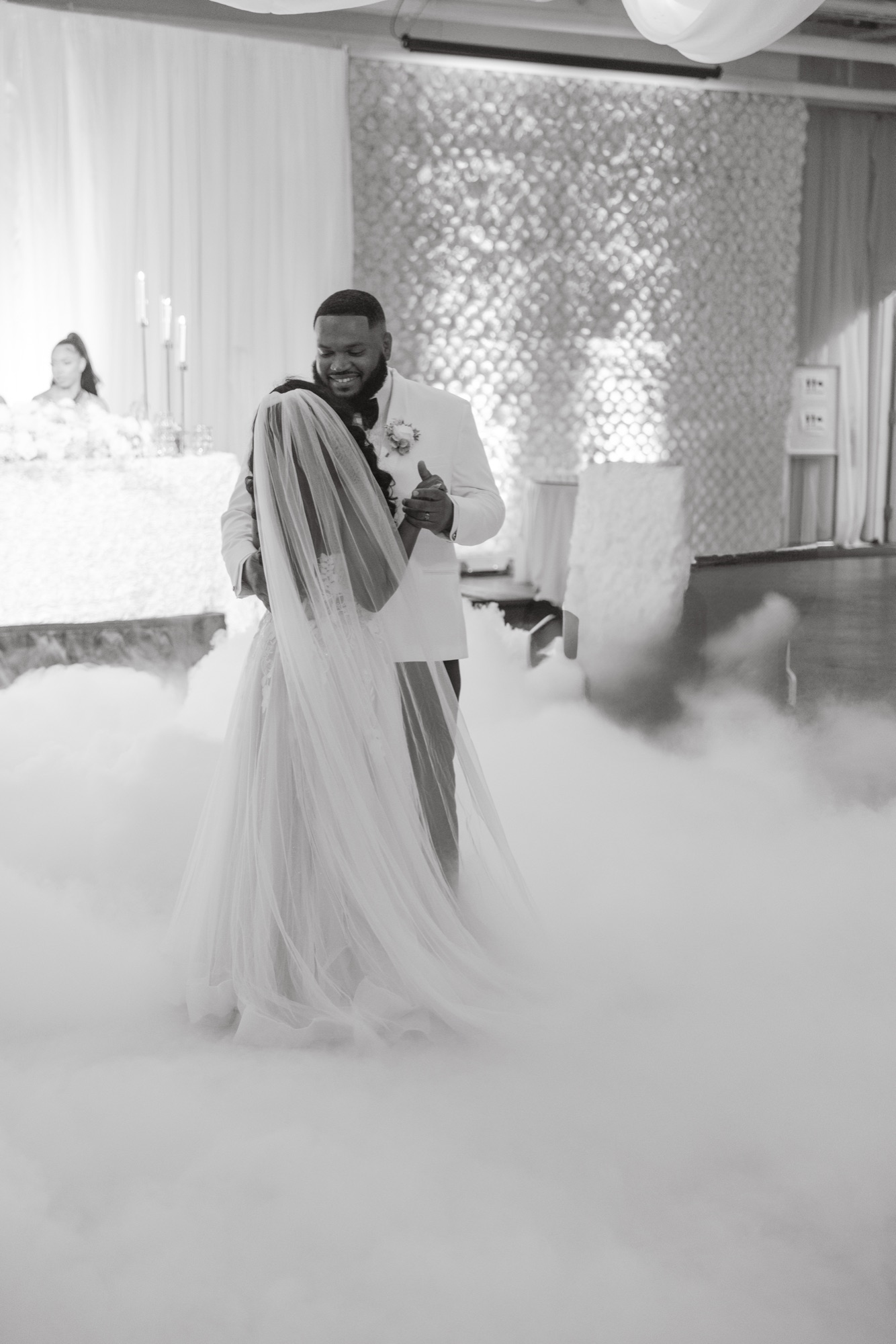 First dance in the fog
